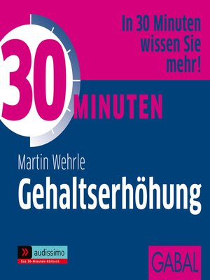 cover image of 30 Minuten Gehaltserhöhung